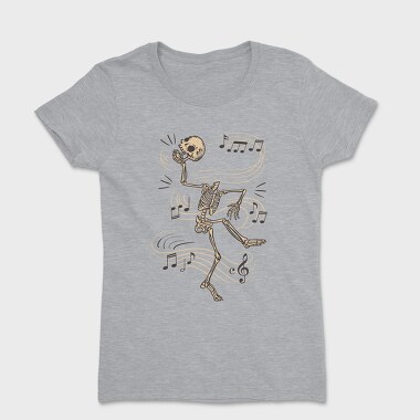 Dancing Skeleton Headless, Tricou Femei