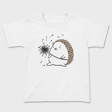 Dandelion And Hedgehog Holding A, Tricou Copii