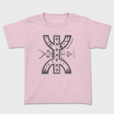 Berber Symbol Abstract Symbols, Tricou Copii