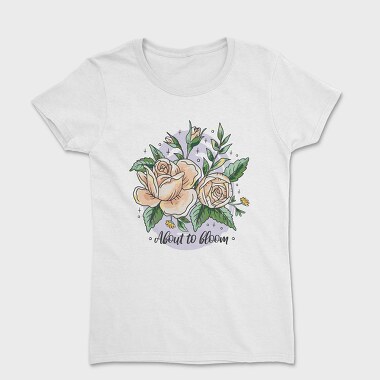 Bloom Rose Bouquet, Tricou Femei