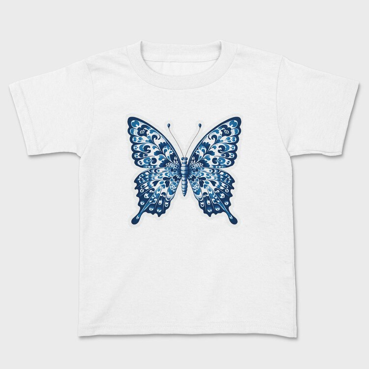 blue butterfly, Tricou Copii