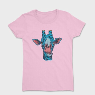Blue Giraffe Wild, Tricou Femei