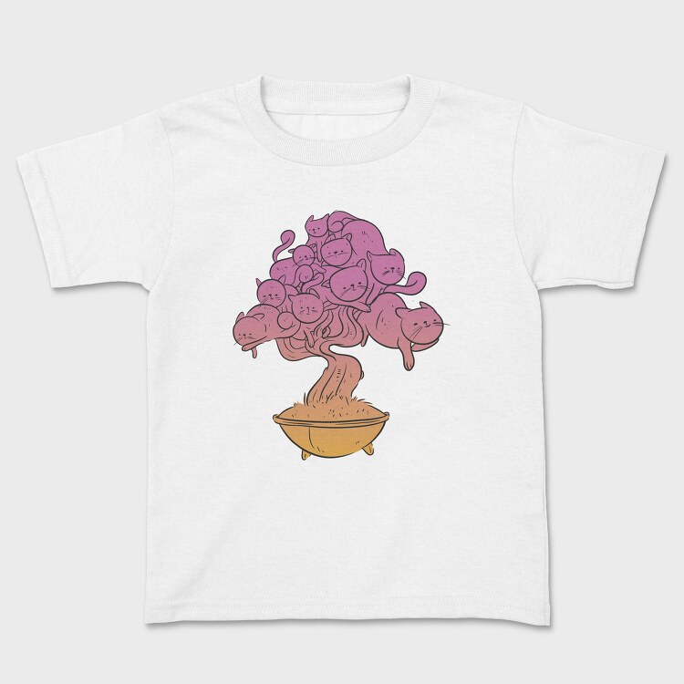 Bonsai Cat Tree, Tricou Copii