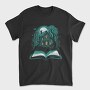 Book And Haunted House, Tricou Barbati (Unisex)
