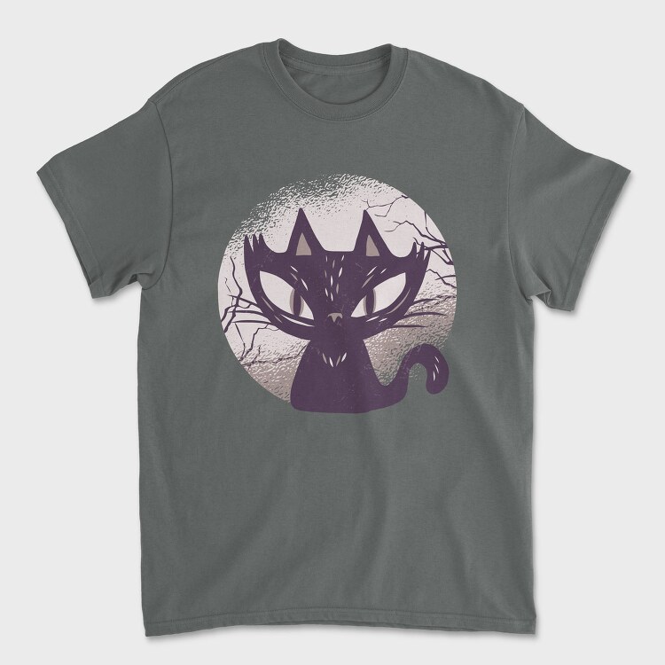 Dark Cat, Tricou Barbati (Unisex)