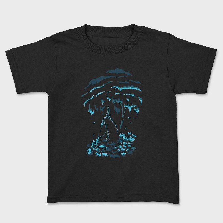 Dark Creature Demon Horns Darkness, Tricou Copii