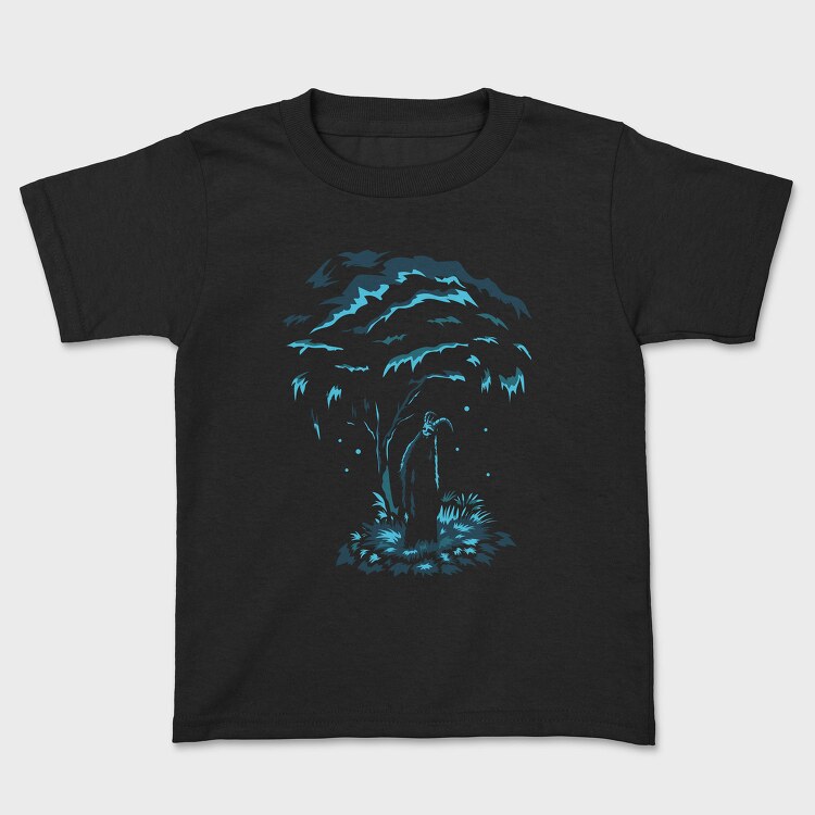 Dark Creature Nature Demon Darkness, Tricou Copii
