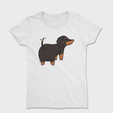 Dachshund Dog, Tricou Femei