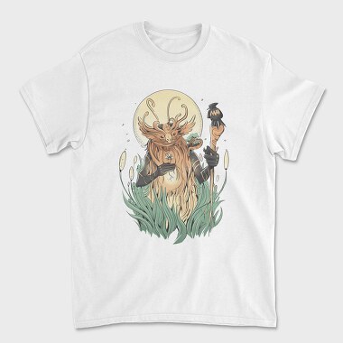 Forest Magic Creature Cottagecore, Tricou Barbati (Unisex)