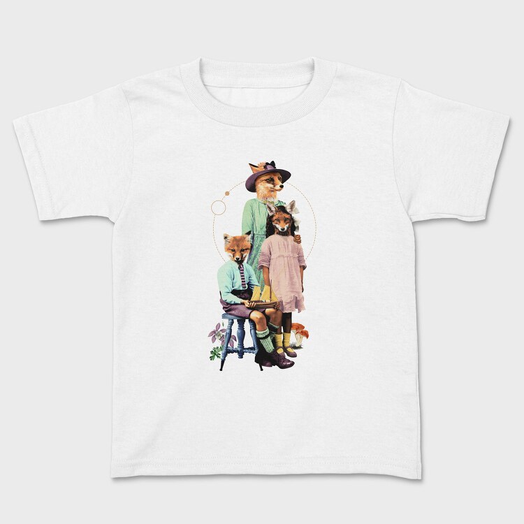 Fox Family Fancy Animals, Tricou Copii