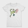 Frog Flower Snack, Tricou Femei