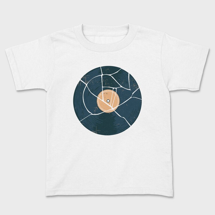 Broken Vinyl Retro, Tricou Copii