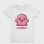 Bubbly Pink Ghost, Tricou Femei