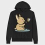 Bunny And Bee Request, Hanorac Oversize Barbati (Unisex)