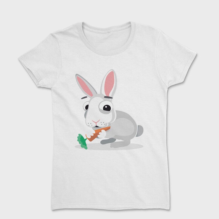 Bunny Carrot Feast, Tricou Femei