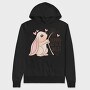 Bunny Making A Wish, Hanorac Oversize Barbati (Unisex)