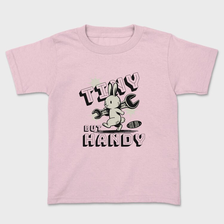 Bunny With Wrench Tiny Handy, Tricou Copii
