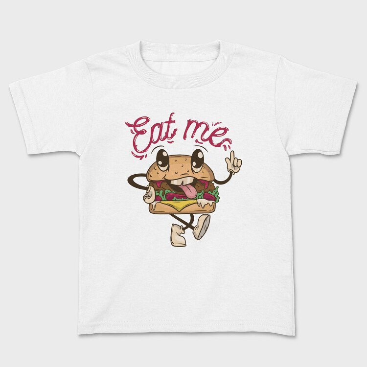 Burger Retro Eat Me, Tricou Copii