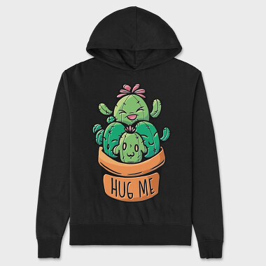 Cacti Hug, Hanorac Oversize Barbati (Unisex)