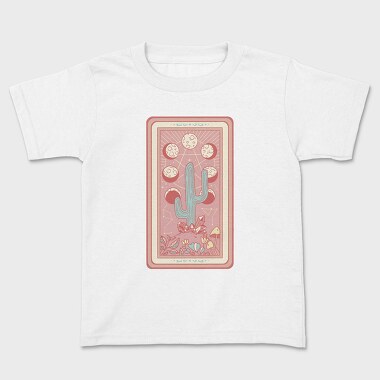 Cactus Plant Tarot Card, Tricou Copii