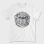 Dog Realistic Portrait, Tricou Barbati (Unisex)