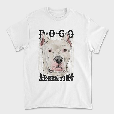 Dogo Argentino Dog Breed, Tricou Barbati (Unisex)