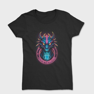 Dragon Neon New Year, Tricou Femei