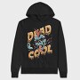 Dripping Skeleton Horror Dead Cool Halloween, Hanorac Oversize Barbati (Unisex)