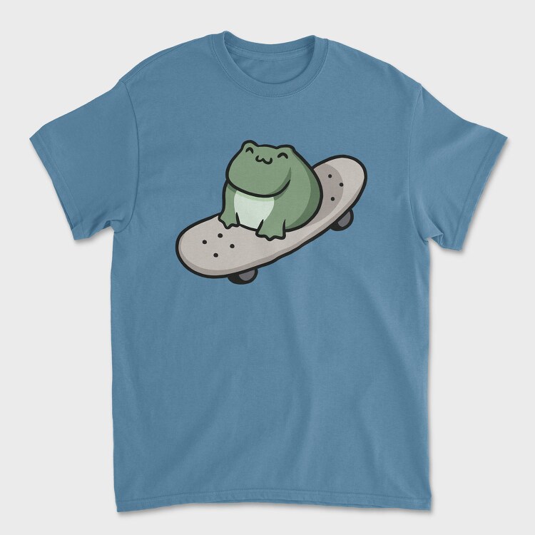 Frog Skateboarding, Tricou Barbati (Unisex)