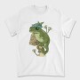 Froggy Flower Hat, Tricou Barbati (Unisex)