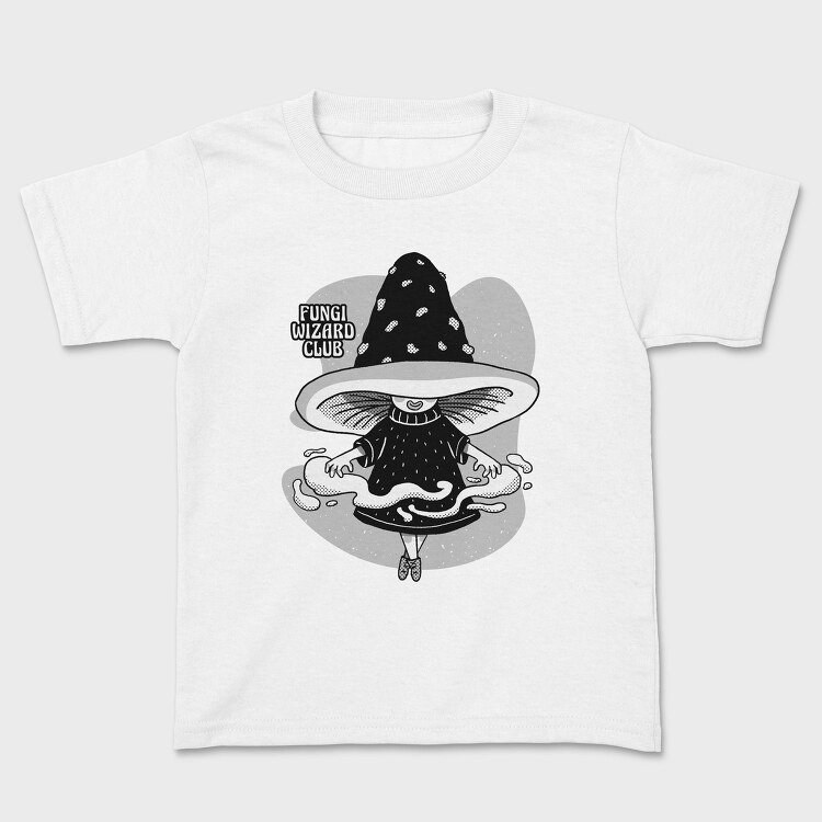 Fungi Cartoon Wizard Club, Tricou Copii