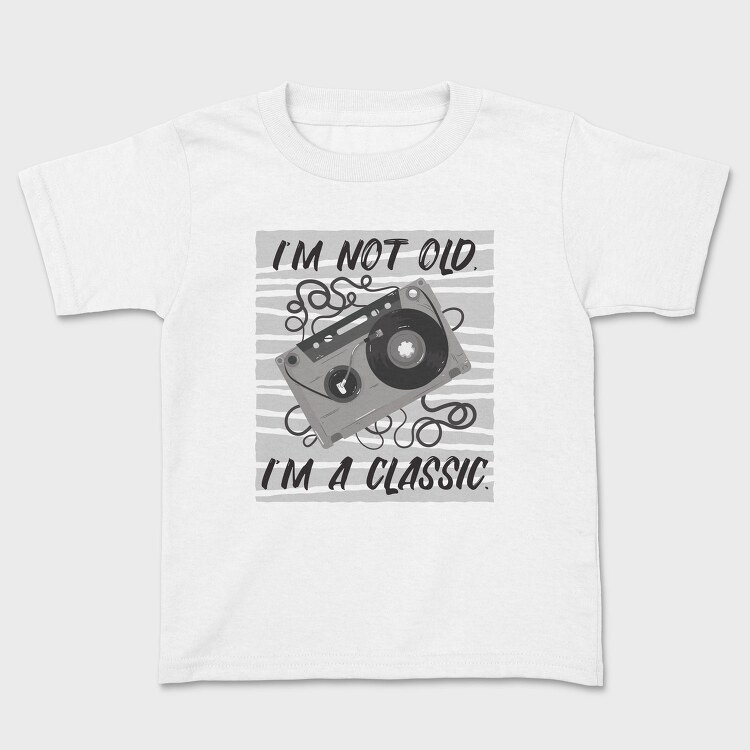 Im A Classic Cassette, Tricou Copii