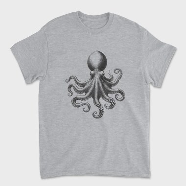Intricate Octopus, Tricou Barbati (Unisex)