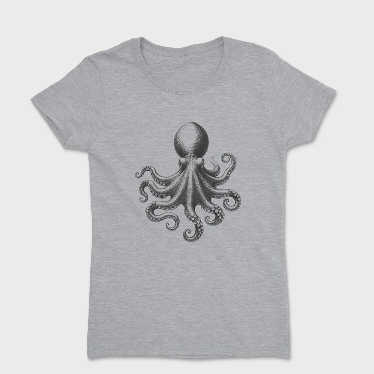 Intricate Octopus, Tricou Femei