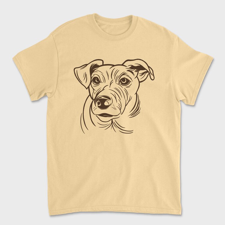 Jack Russell Terrier, Tricou Barbati (Unisex)