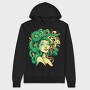 Cannabis Medusa Stoner, Hanorac Oversize Barbati (Unisex)