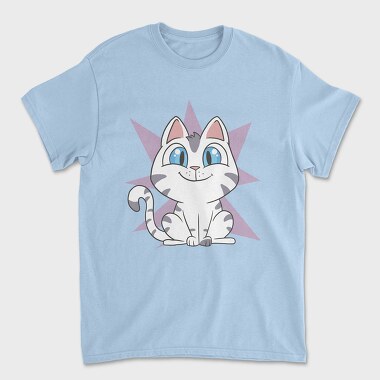 Cartoon Kitten, Tricou Barbati (Unisex)