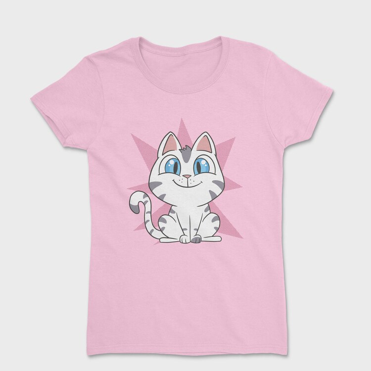 Cartoon Kitten, Tricou Femei