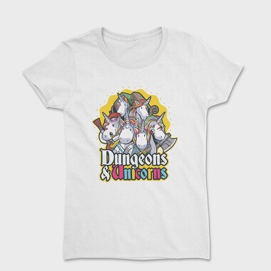 Dungeons Unicorns, Tricou Femei
