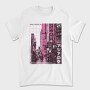 Japanese City Photographic Asian Street, Tricou Barbati (Unisex)