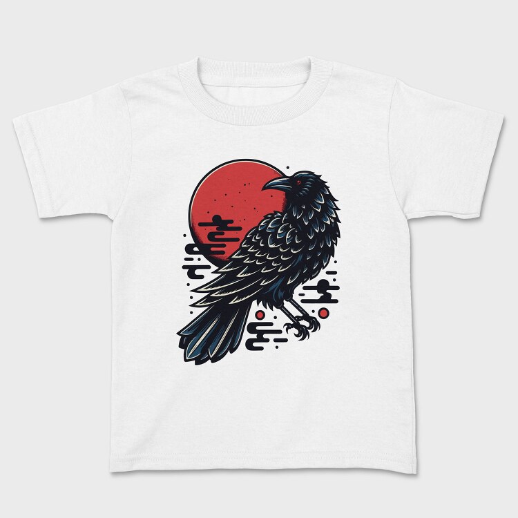Japanese Style Crow, Tricou Copii