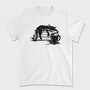 Cat And Coffee, Tricou Barbati (Unisex)