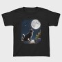 Cat Gazing At The Moon, Tricou Copii