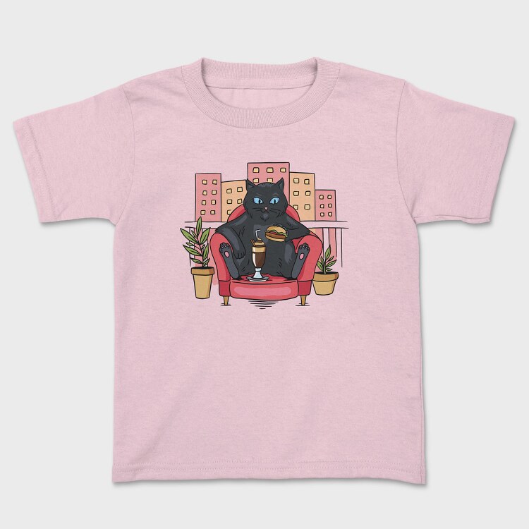 Cat On Balcony, Tricou Copii