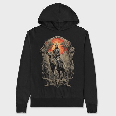 Dark King Paimon, Hanorac Oversize Barbati (Unisex)