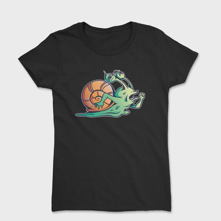 Exhausted Running Snail, Tricou Femei