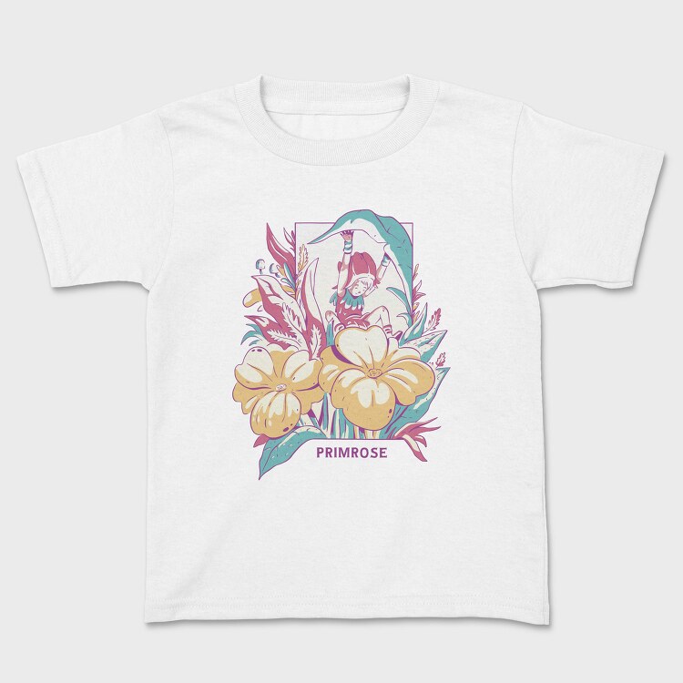 Fairy With Flowers And Plants Fairycore, Tricou Copii