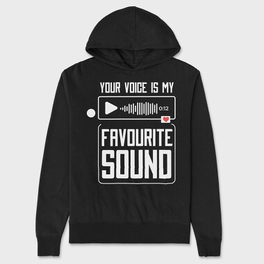 Favorite Sound, Hanorac Oversize Barbati (Unisex)