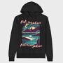 Fish Everywhere Anywhere, Hanorac Oversize Barbati (Unisex)