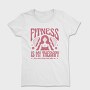 Fitness Is My Therapy Gym, Tricou Femei